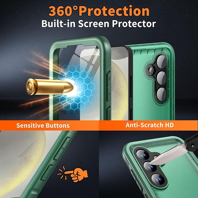 Cozycase for Samsung Galaxy S24 Waterproof Case - Image 5