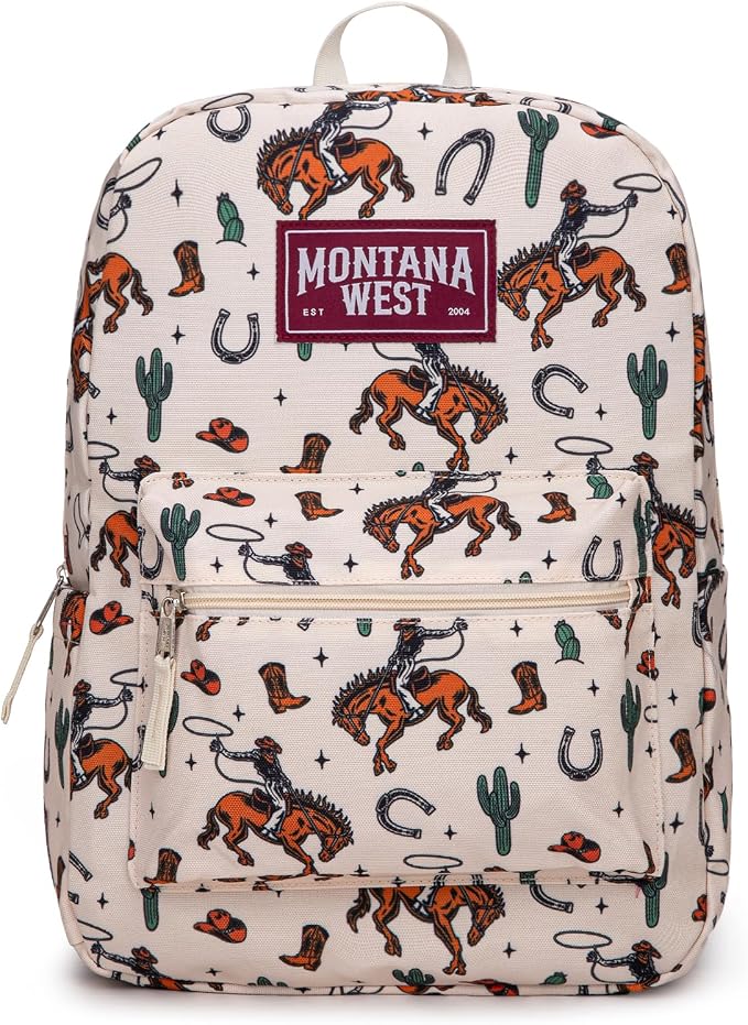 Montana West Backpack for Women Men 2 PCS Lightweight College Bookbags Casual - Image 7