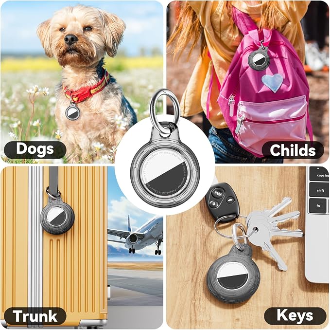 for Apple AirTag 2nd & 1st Gen, Waterproof Case - Image 3