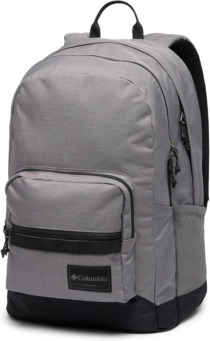 Columbia Unisex Zigzag II 30L Backpack, City Grey Heather/Black, One Size by Columbia