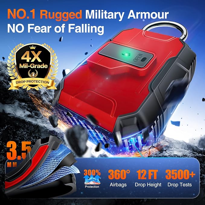 Armoured Heavy Duty for AirPods Pro1 Generation Case - Image 2