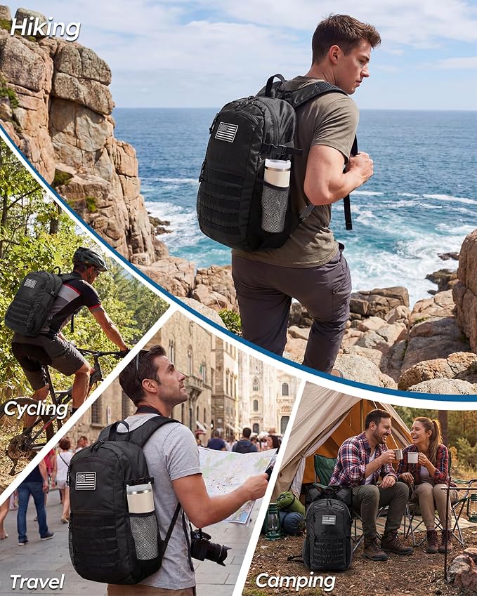 Small 20L Foldable Hiking Daypack - Image 7
