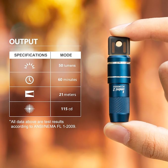 OLIGHT IMINI 2 EDC Rechargeable Keychain Flashlight, 50 Lumens Compact and - Image 7