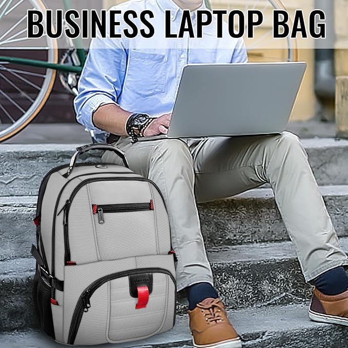 YOREPEK Large Backpack for Men, Extra Large Laptop Backpacks for Men Women - Image 4