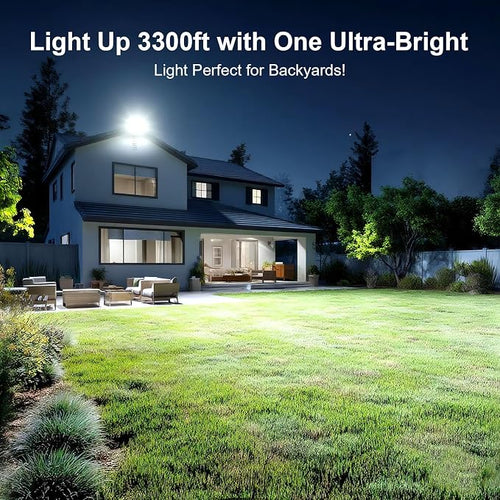 100W LED Flood Light Outdoor, 14000LM Arena Lights 6500K Daylight White Stadium - Image 2