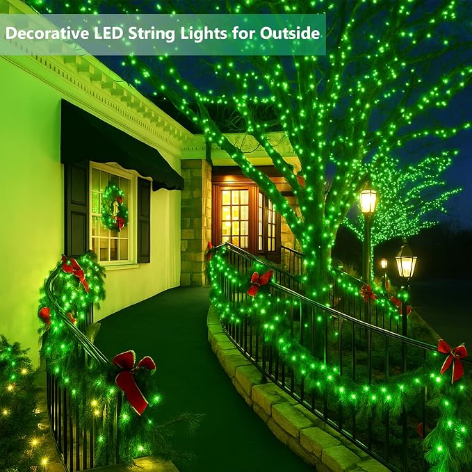 Extra-Long 144FT Solar String Lights - Image 6