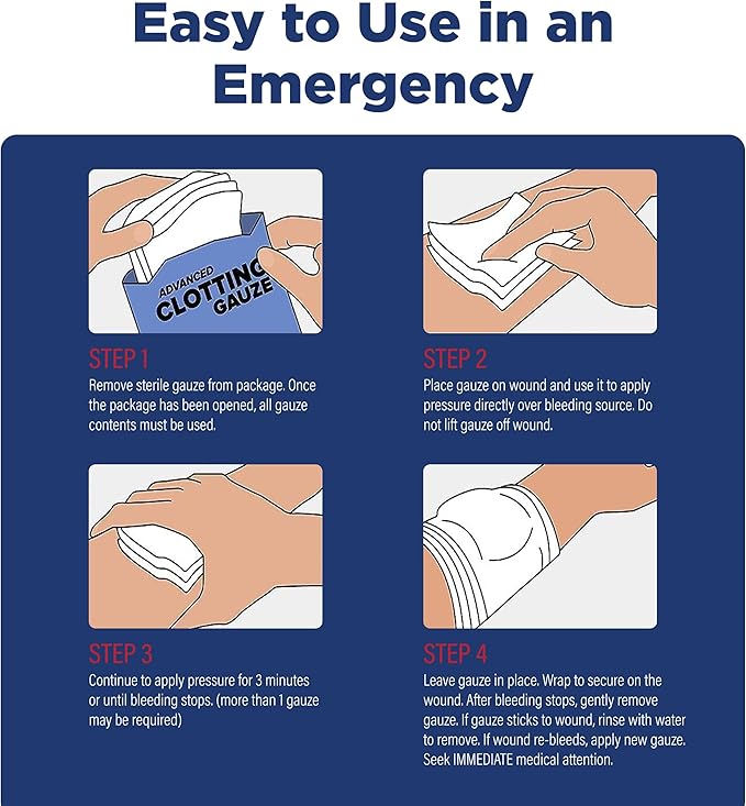 Adventure Medical Kits QuikClot Advanced Clotting Gauze - Image 6