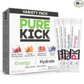 PURE KICK Energy and Hydrate Singles To Go Drink Mix Variety Pack, Strawberry by PureKick