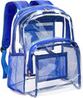 Vorspack Clear Backpack Heavy Duty PVC Transparent Backpack by Vorspack