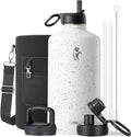 Coolflask 128 oz Gallon Water Bottle Insulated by Coolflask