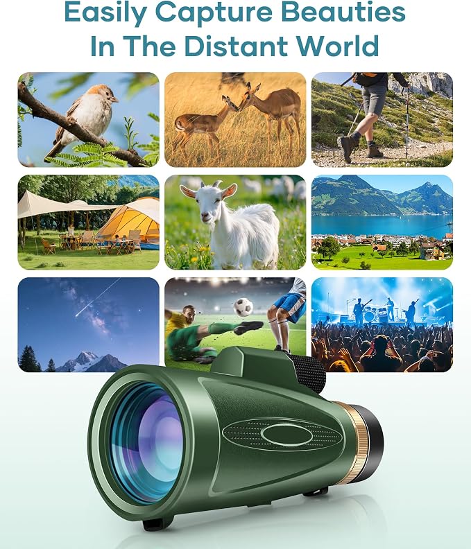Monocular Telescope 12X60 HD High Power - Image 7