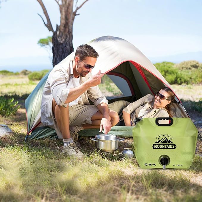 Collapsible 8L Water Storage Bag, BPA-Free Portable Folding Water Jug - Image 7