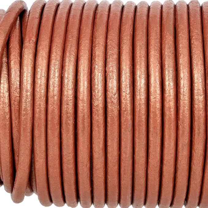 GENIQUE Real/Genuine Round Leather String Cord - Image 3