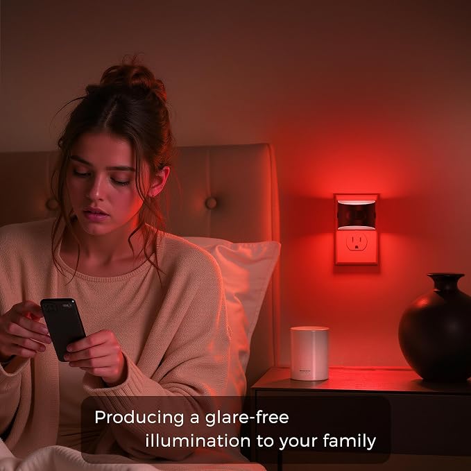 L LOHAS LED Night Light with Motion Sensor & Dusk to Dawn Sensor, Night Lights - Image 2
