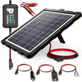 POWOXI-Upgraded-20W-Solar-Battery-Charger-Maintainer, External Smart 3-Stages by POWOXI