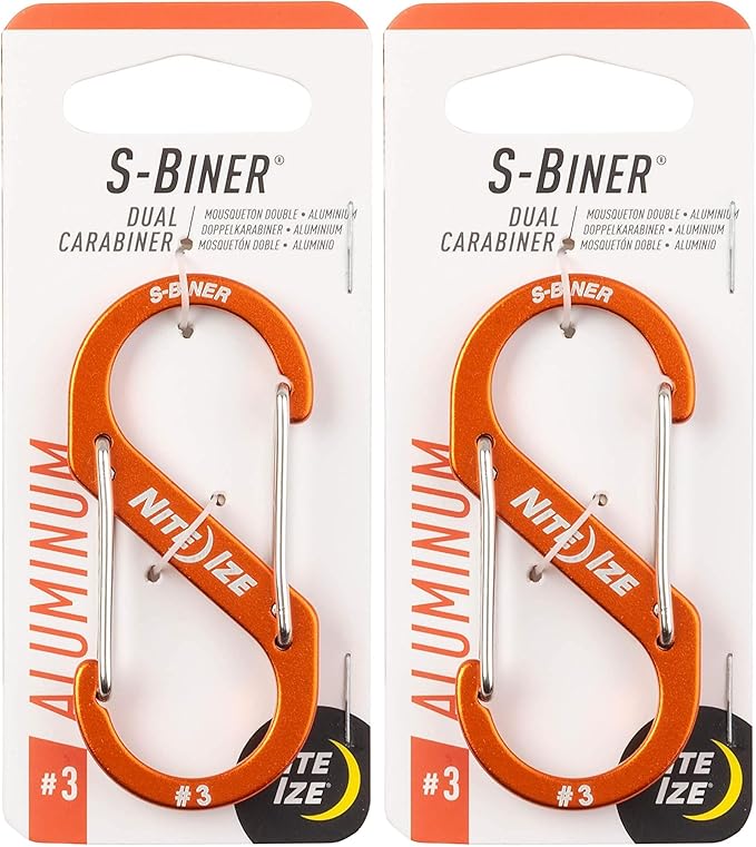 Nite IZE S-Biner Dual Carabiner Aluminum by Nite+Ize