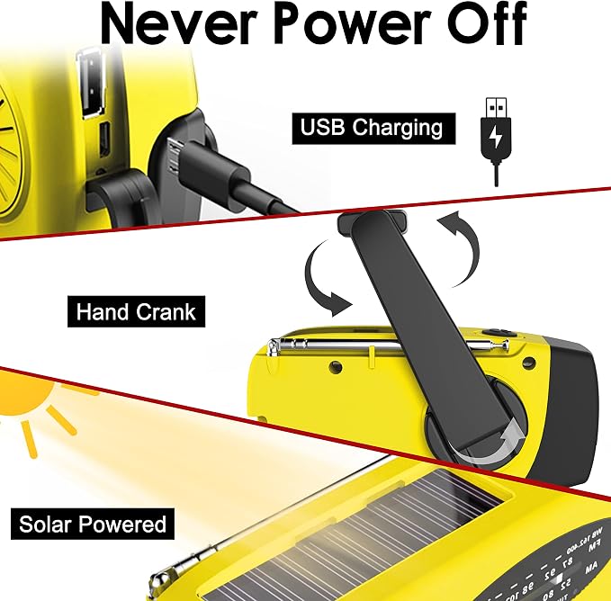 Emergency Hand Crank Radio - Image 4