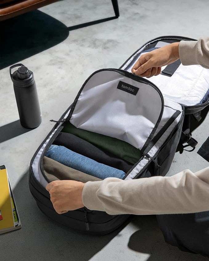 tomtoc Laptop Backpack 32L, Large Business Work Bag Fits 15.6-16 Inch Laptop - Image 8