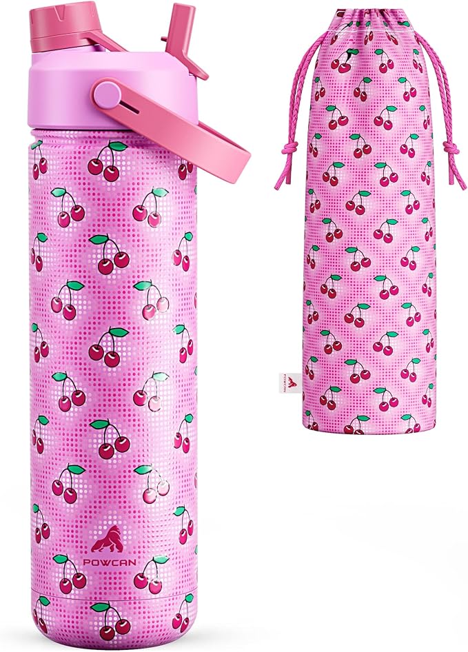 POWCAN 26 oz Insulated Water Bottle by POWCAN