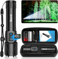 Banral Rechargeable Tactical Flashlights 2000 High Lumens - 5000mAh Super by Banral