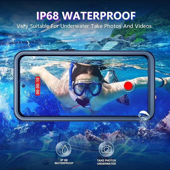 Temdan Designed for Samsung Galaxy S26 Plus Case Waterproof, Built-in Lens & - Image 3