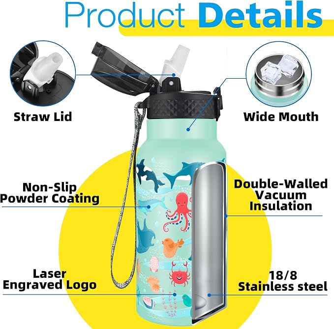 Han's Bottle Kids Water Bottle - Image 5