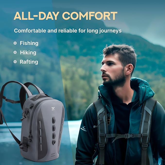 Xelfly Waterproof Fishing Backpack G2 - Image 4