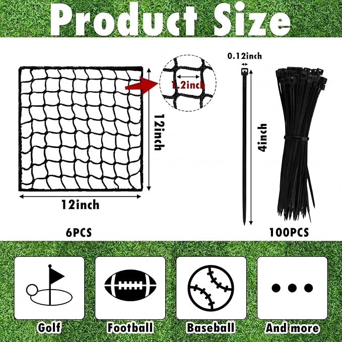 6 Pcs Universal Net Repair Kits - Image 2