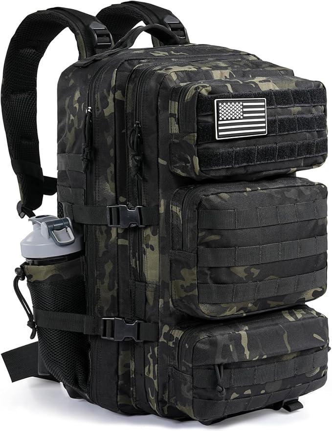 Military Tactical Backpack 25L Day Backpack by KOOKOOMIA