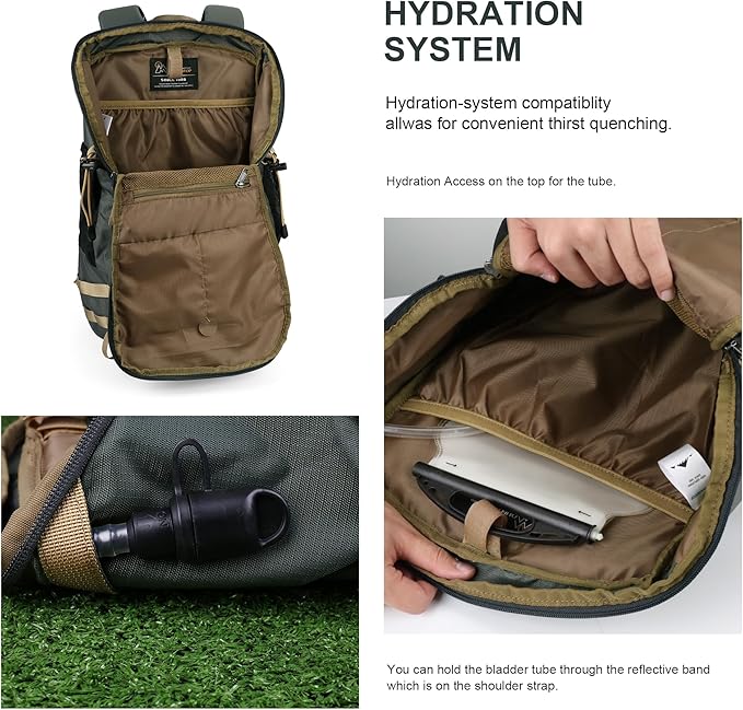 MOUNTAINTOP 35L Hiking Backpack, Lightweight Outdoor Travel Camping Daypack - Image 5