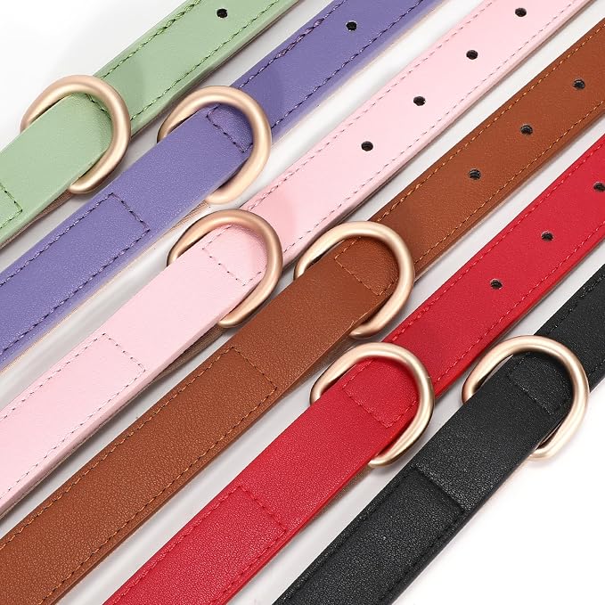 WHIPPY Leather Dog Collar for Small Medium Large Dog Adjustable Soft Breathable - Image 7