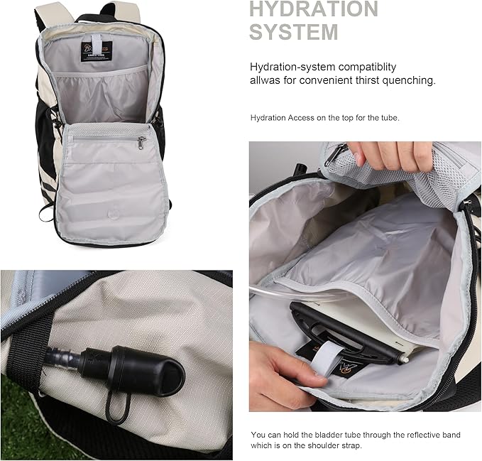 MOUNTAINTOP 35L Hiking Backpack, Lightweight Outdoor Travel Camping Daypack - Image 5