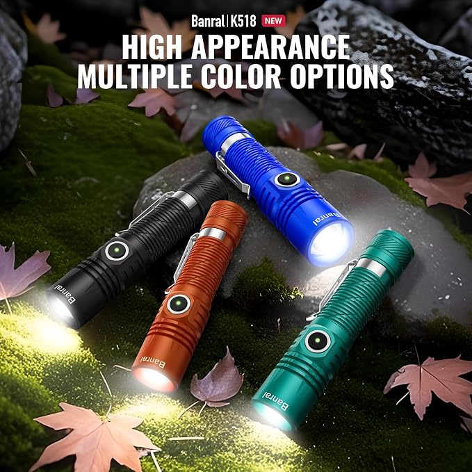 Banral Rechargeable Tactical Flashlights, High Lumens Small Mini USB-C LED - Image 9