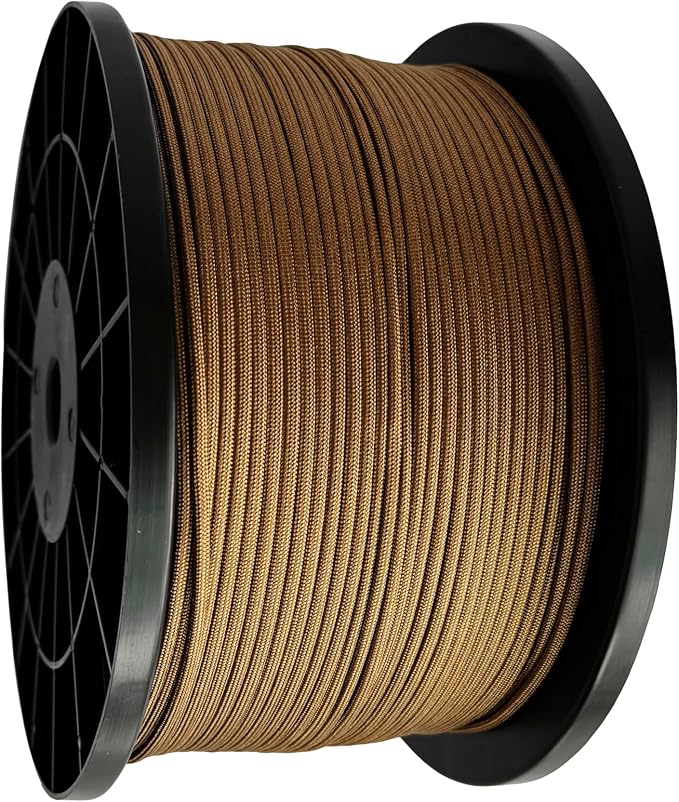 Paracord 550 lb, 7 Strand Paracord Rope 1000ft 4mm, Nylon Parachute Cord - Image 2