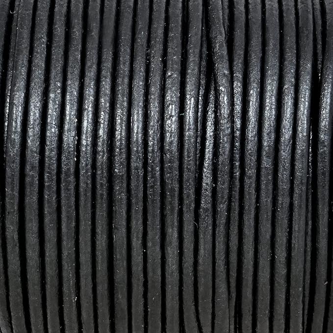 GENIQUE Real/Genuine Round Leather String Cord - Image 4
