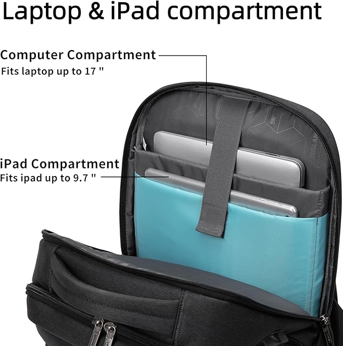 DUSLANG 17 Inch Laptop Backpack - Image 5