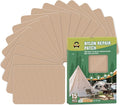 OAZ 15 Pieces 3.5 x 4.7 inch Nylon Repair Patches Nylon Fabric Patch by OAZ