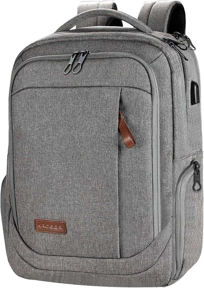 KROSER Laptop Backpack Large Computer Backpack Fits up to 17.3 Inch Laptop by KROSER