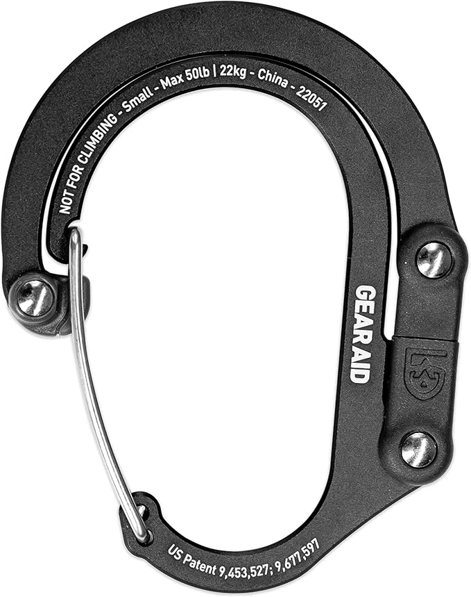 GEAR AID HEROCLIP 360° Swivel Carabiner Gear Clip and Hook - Image 2