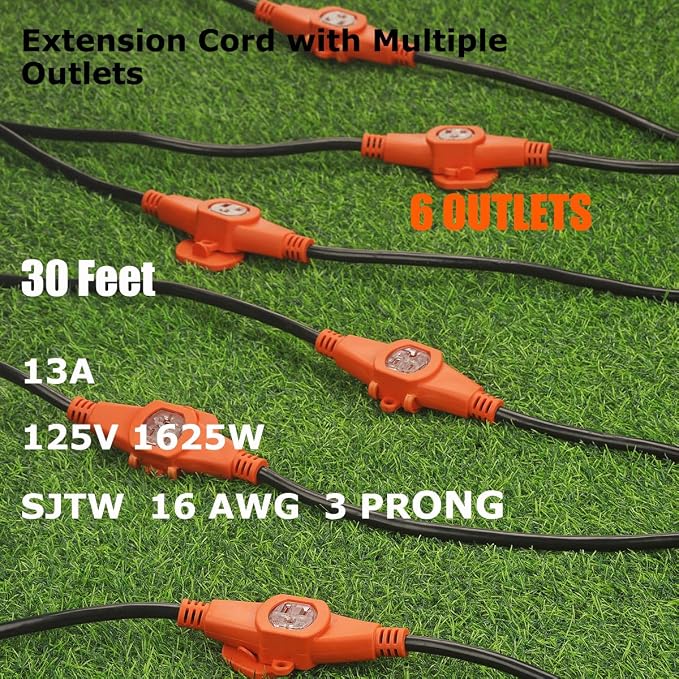 30 FT Outdoor Extension Cord - Image 4
