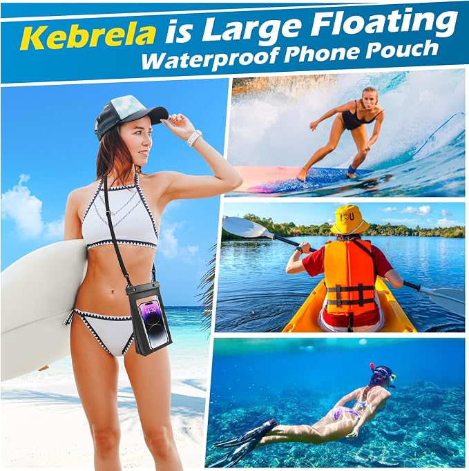 Large Waterproof Phone Pouch Floating, Universal Waterproof Phone Case - Image 4