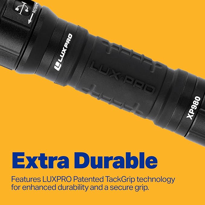 LUXPRO XP980 Pro Series Rechargeable Utility LED Flashlight - Image 4