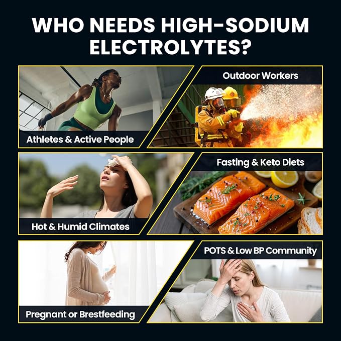 Venture Pal High Sodium Sugar Free Electrolytes Powder Packet, Zero Calories - Image 5