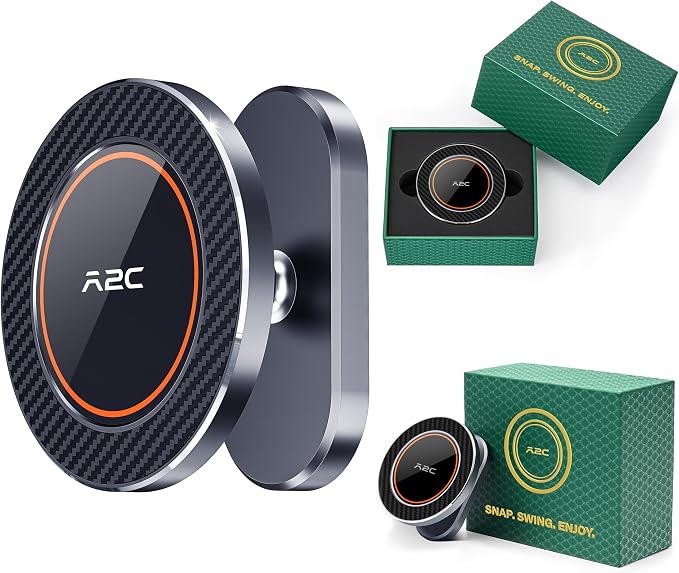 A2C Alloy Magnetic Golf Cart Phone Holder by A2CSupportAlways