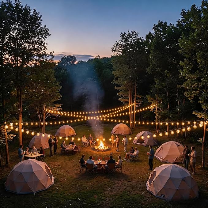 RTTY 300 FT Outdoor String Lights, Patio Light - Image 9