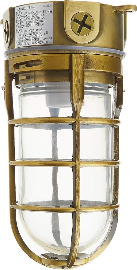 Woods L1706AB Vandal Resistant 150W Incandescent Security Light; Ceiling Mount; - Image 2