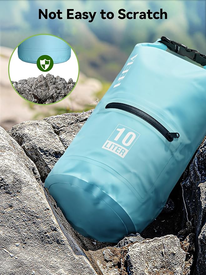 HEETA Waterproof Dry Bag with Front Zippered Pocket - Image 6