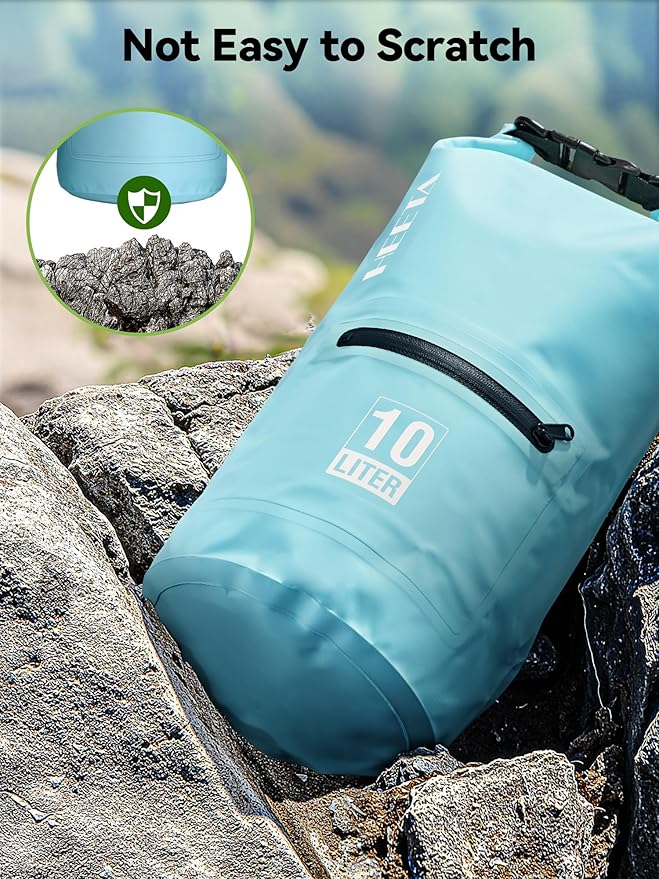 HEETA Waterproof Dry Bag with Front Zippered Pocket - Image 6