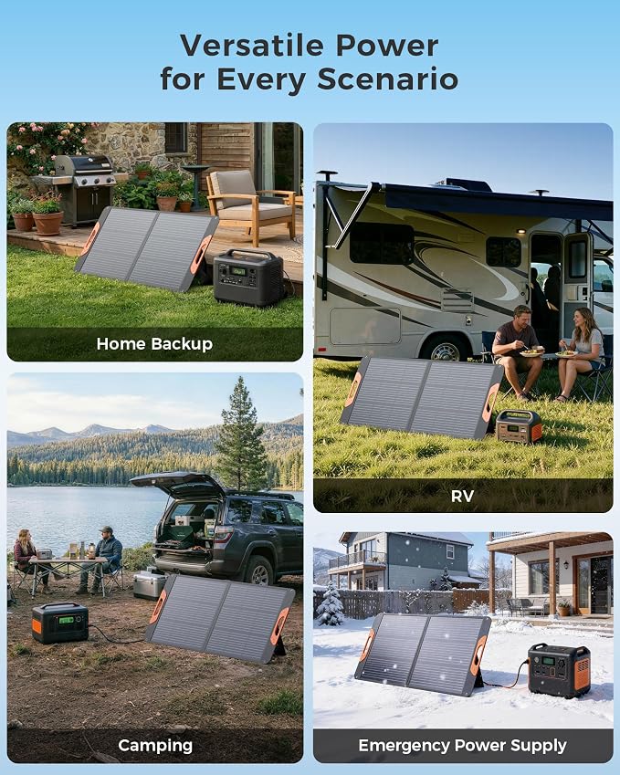 ZOUPW 100W Portable Solar Panel - Image 8