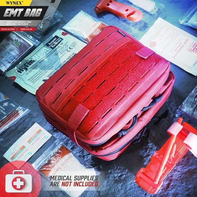 WYNEX Tactical Molle Admin Pouch of Double Layer Design, Admin Pouches Molle - Image 7
